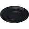 Ekena Millwork Federal Roped Large Ceiling Medallion (Fits Canopies up to 7 3/4"), 17 3/8"OD x 1 1/8"P, Steel Gray CM17FESGS - alternate 4